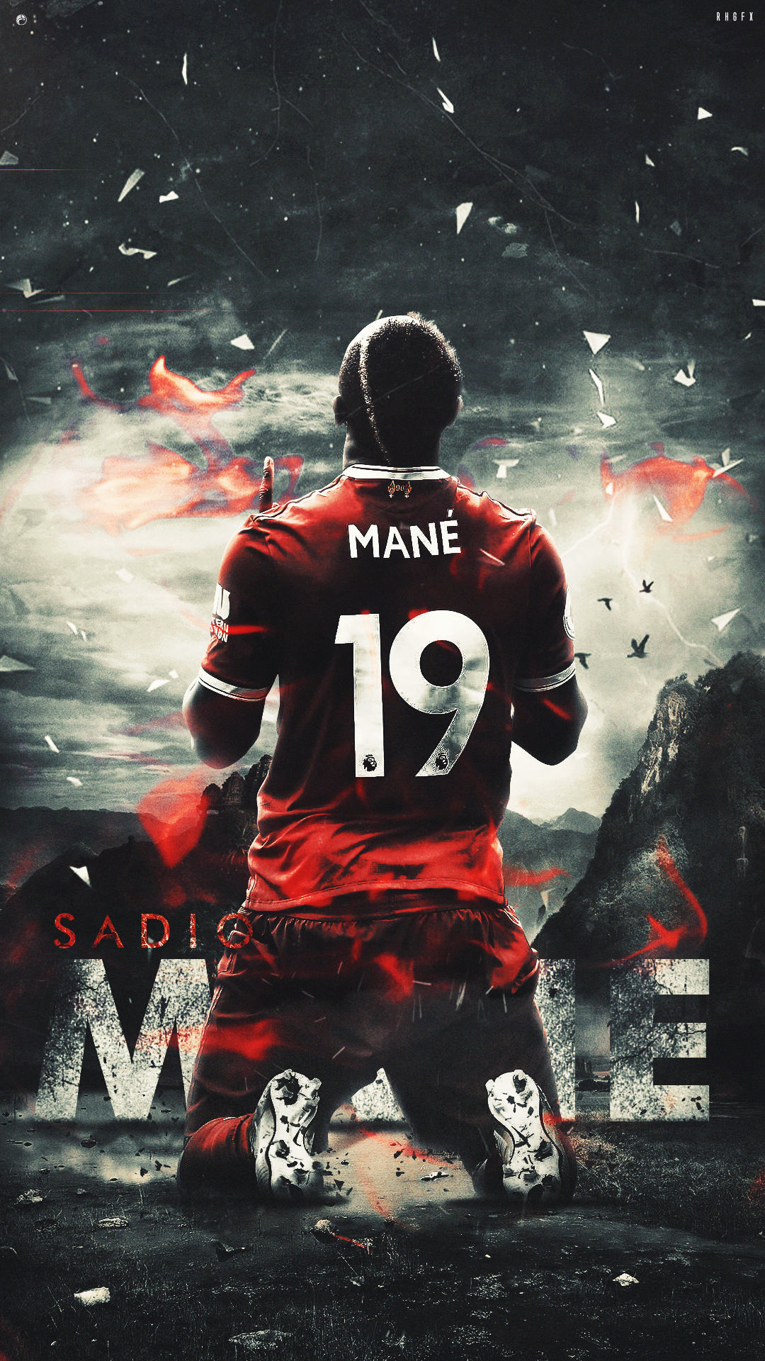 sadio mane mobile wallpaper by ronitgfx
