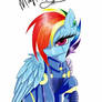 Rainbow Dash Soldier