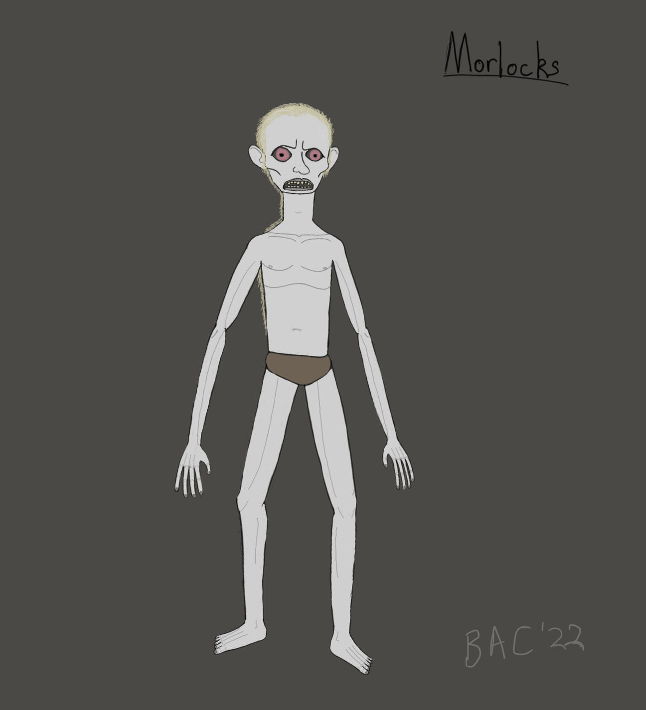 Morlocks Deviantart Morlocks (The Time Machine) by Carrollb97 on DeviantArt