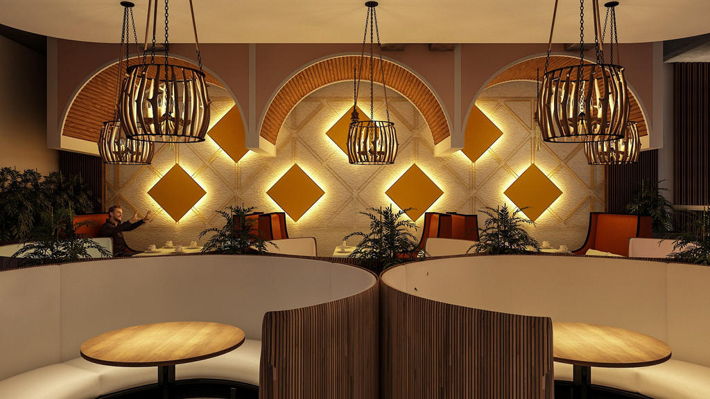 Cafe Restaurant Interior Design (11) by mmd663 on DeviantArt