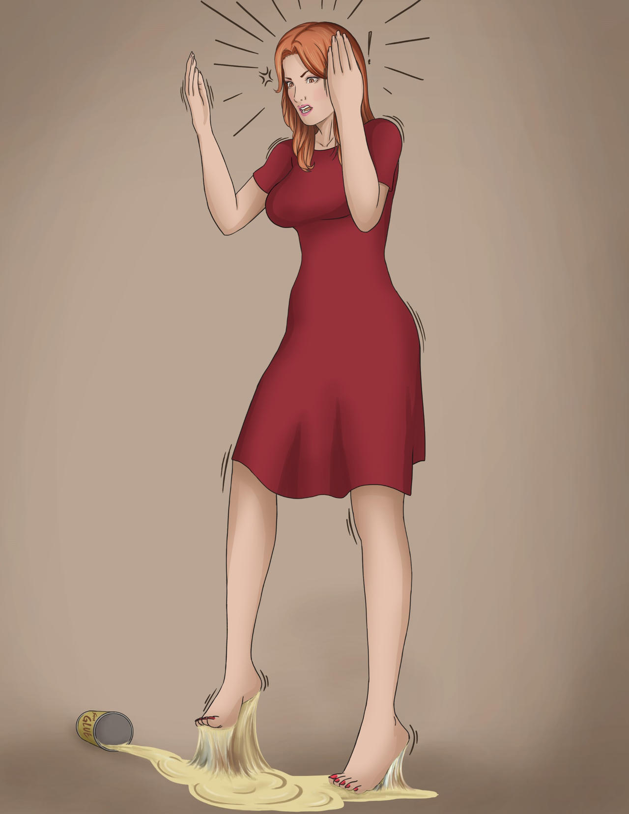 Stuck On Question Deviantart Oh My God ! I'M STUCK !!! by oakchar on DeviantArt