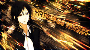 Project K - Yatogami Kuroh Signature/Banner