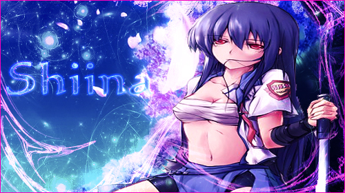 Angel Beats - Shiina Signature/Banner