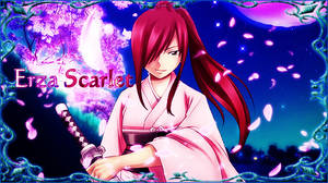 Fairy Tail - Erza Scarlet Signature/Banner