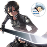 Sword Art Online - Kirito render