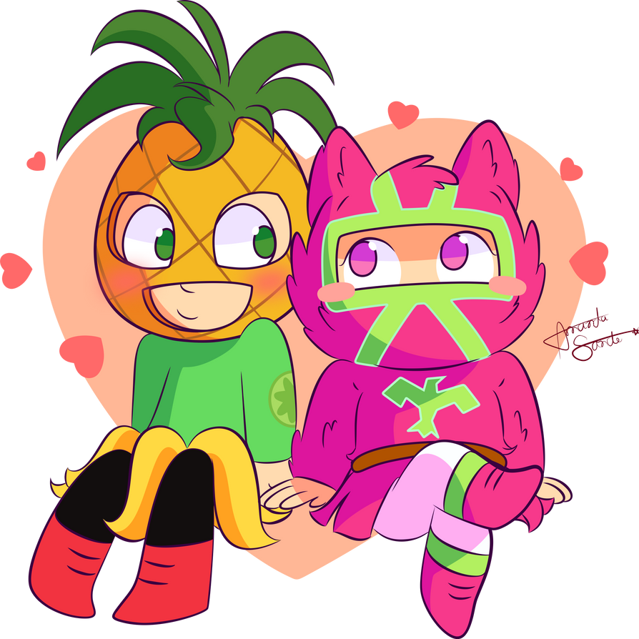 La Pinata and Ensalada De Frutas by ShyKittyDesigner on DeviantArt
