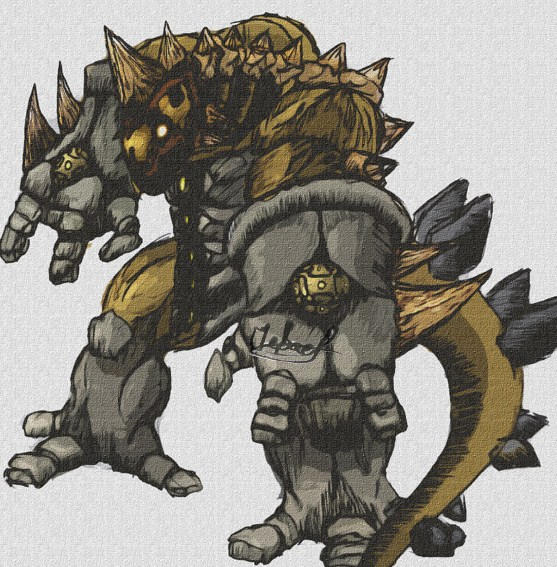 Spirit monster : stone by Darkmebael2 on DeviantArt