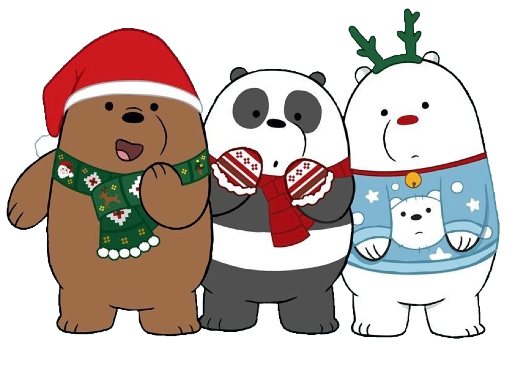 We Bare Bears Christmas Outfits by LoneBoy48 on DeviantArt
