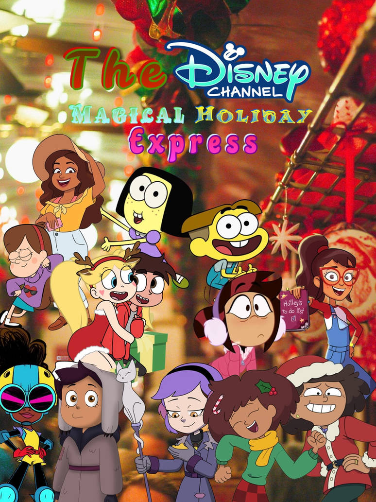 Channel Extress The Disney Channel Magical Holiday Express Cover by LoneBoy48 on DeviantArt