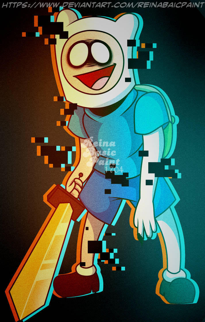 FNF Pibby Corrupted B side - Finn by ThePizzaTowerFan on DeviantArt