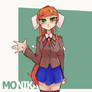 Monika from Doki Doki Literature Club