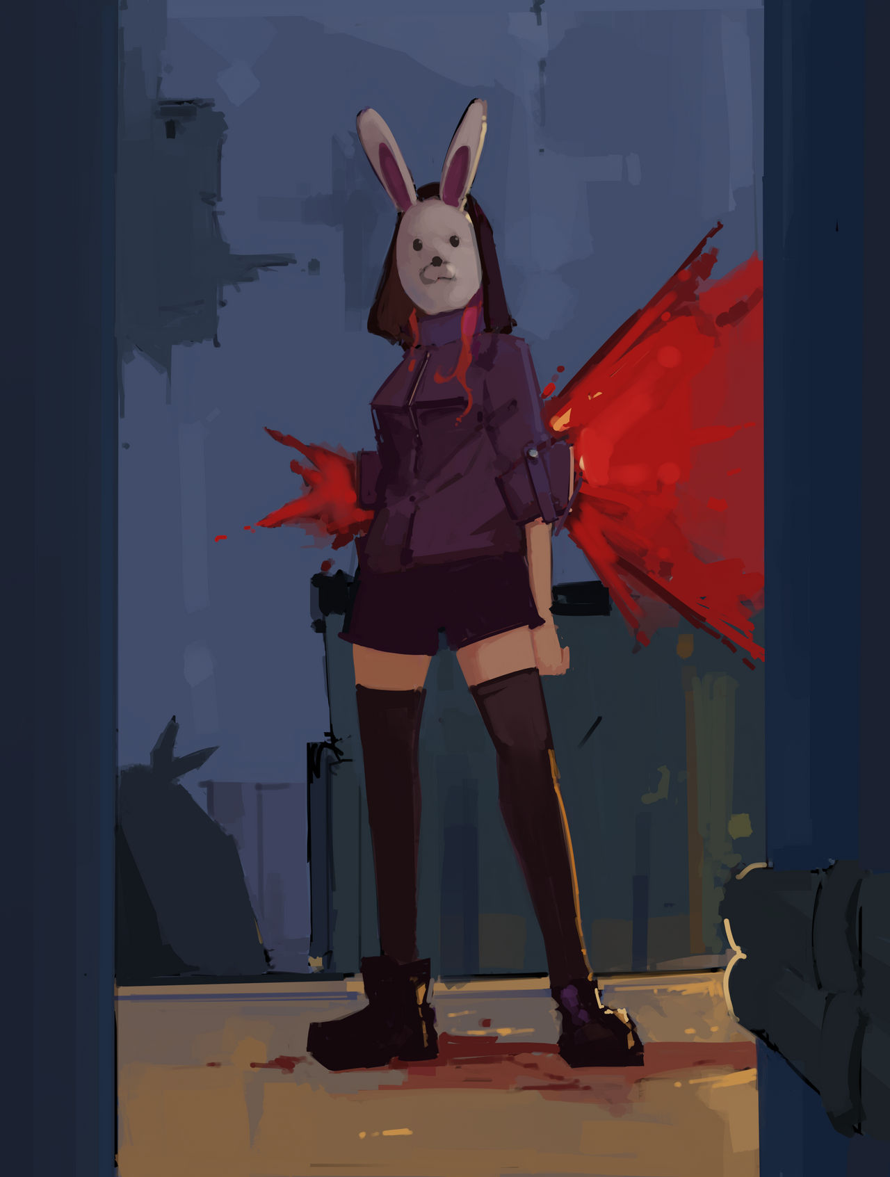 Touka, the Rabbit (V1) by Contrololon on DeviantArt