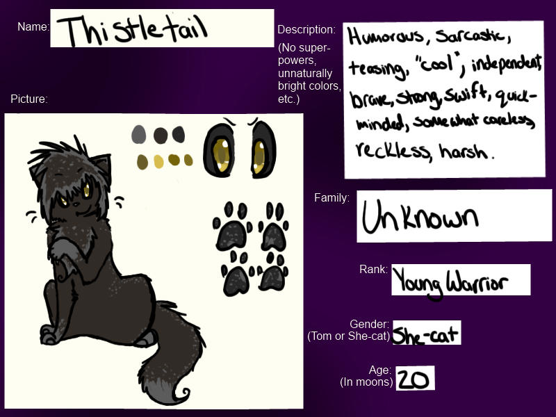 Warrior Cat Bio Ideas Generator Warrior Cat Bio Ideas Generator