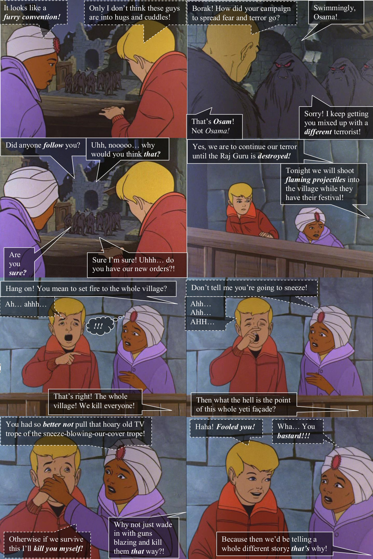 Jonny Quest Parodies 25 Monster inthe Monastery 29 by JonnyQuestFan1 on