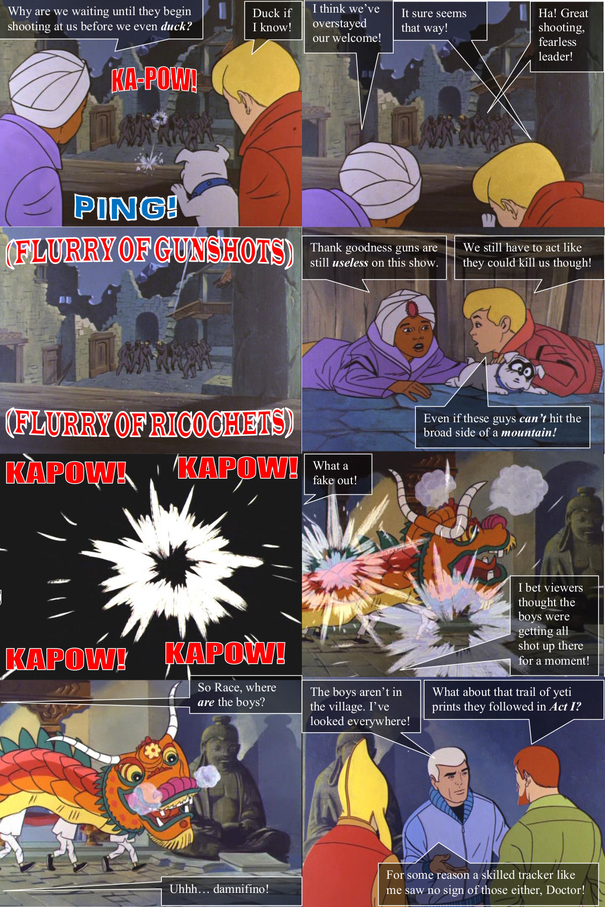 Jonny Quest Parodies 25 Monster inthe Monastery 32 by JonnyQuestFan1 on