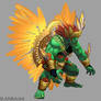 BLANKA NEW DLC COSTUME