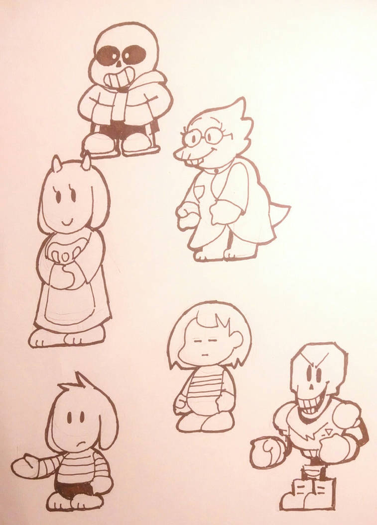 paper undertale by SuperKirbylover on DeviantArt