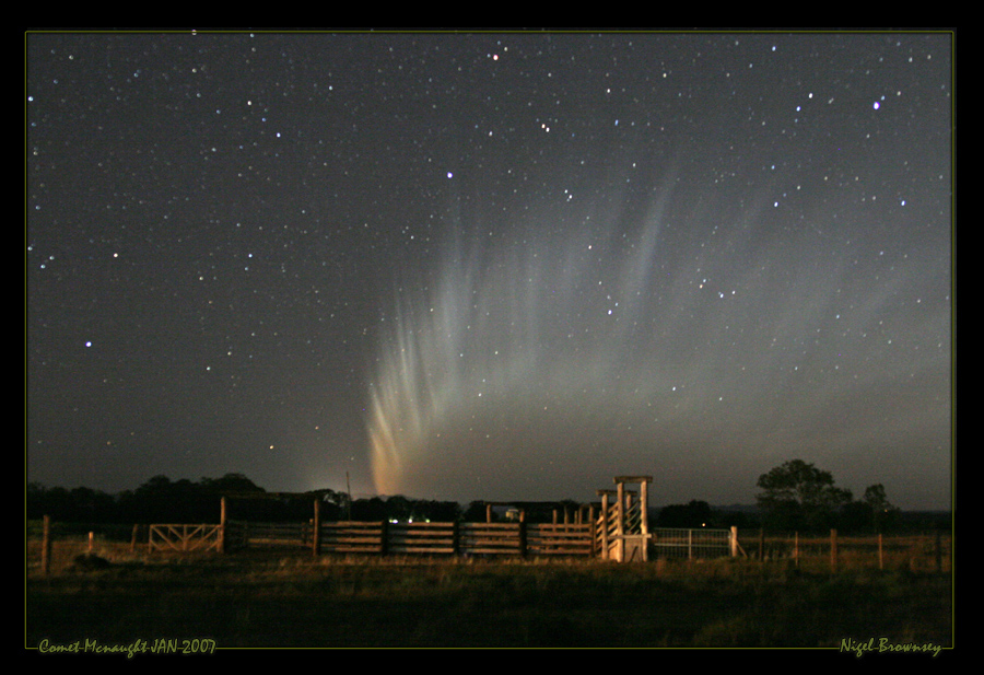 Comet Mcnaught Trail