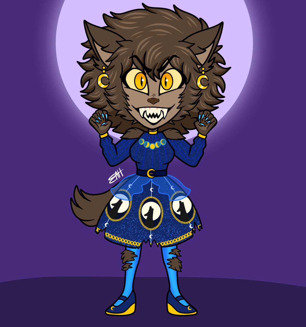 Werewolf Day Day 8: Werewolf by MoonlightsMasquerade on DeviantArt