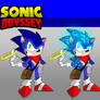 Sonic Odyssey- Sonic the Hedgehog redesign