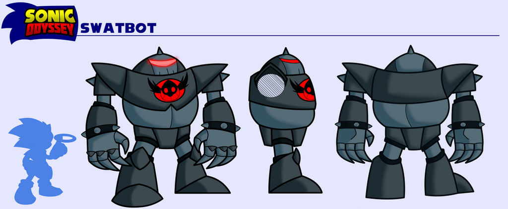 Swatbot Sonic Odyssey- Swat Bot Model Sheet by JorDanGo on DeviantArt