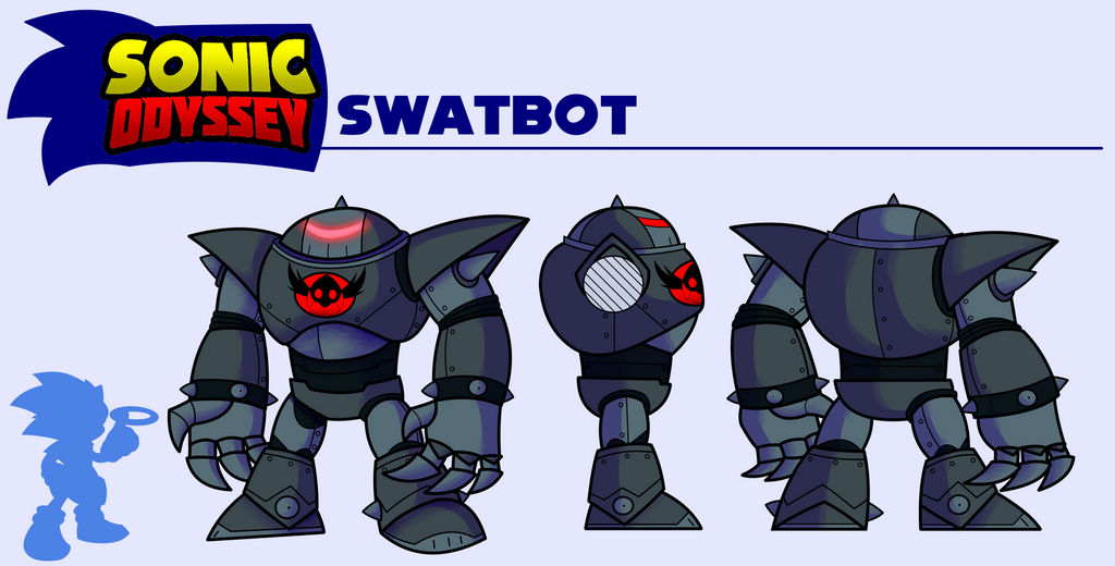 Swatbot Sonic Odyssey- Swatbot Redesign Model Sheet by JorDanGo on DeviantArt