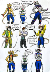 Genderbend / Rule 63 - Biker Mice from Mars