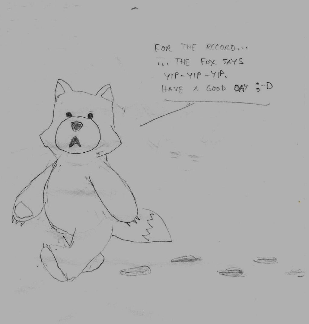 What does the fox say? by KRMie on DeviantArt