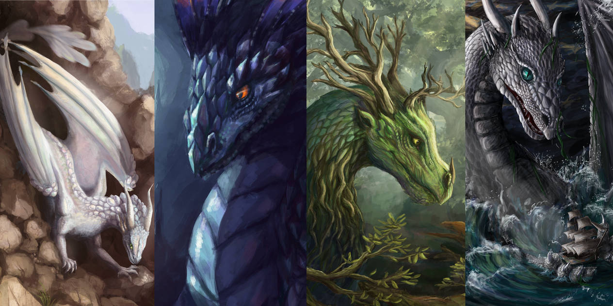 ~Showcase: Dragons by UnicornCat