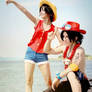 We Fight Together - Portuguese D. Ace Fem!Luffy