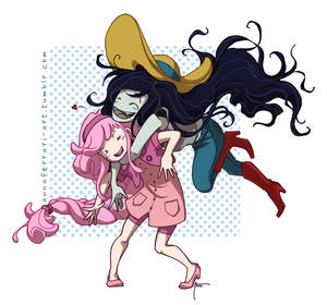 Bubbline - Adventure Time - Fanart