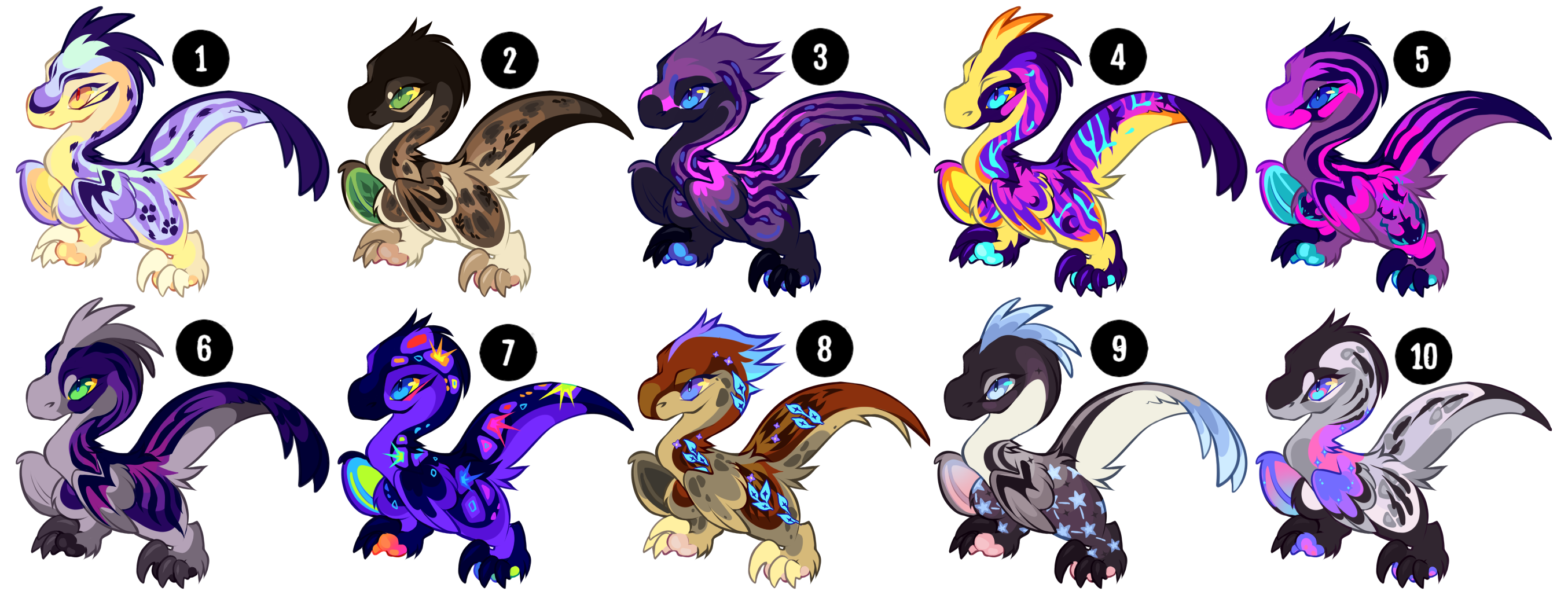 Atcg Pattern Raptor Raptor Adopts Set Price | OPEN 2/10 by GeoNN on DeviantArt