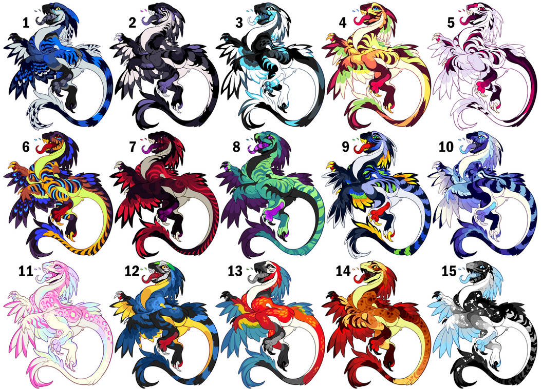 Atcg Pattern Raptor Raptor Adopts Set Price | OPEN 13/15 by GeoNN on DeviantArt