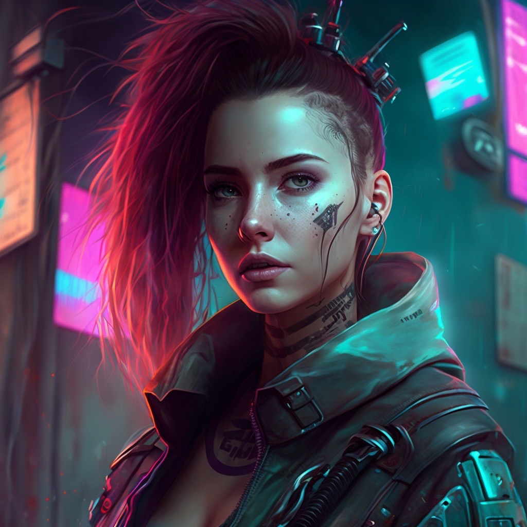 Cyberpunk Anime Character 02 by SoftWMaster on DeviantArt