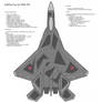 Russia's PAK FA 4 - top view