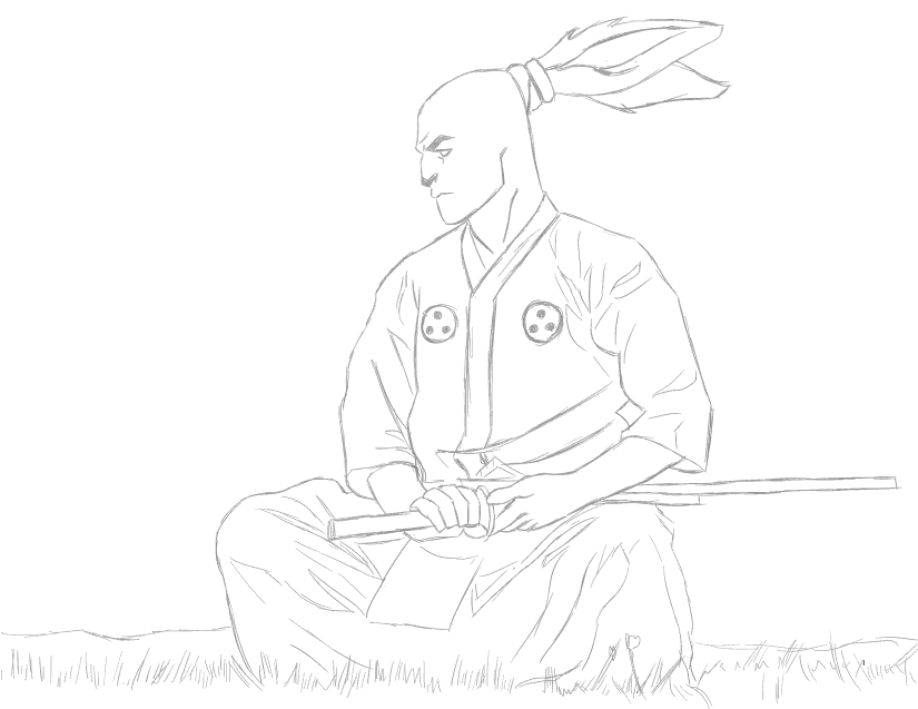 Usagi Yojimbo (sketch)