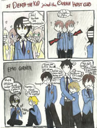 If Death the Kid joined Ouran