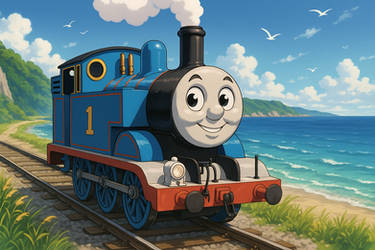 Thomas at the seaside