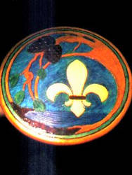 Scouts camp symbol