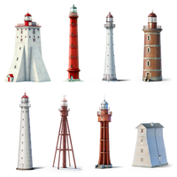 25 cool lighthouse brushes for Photoshop