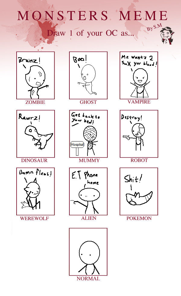 Monster Mem Monster Meme by Atari93 on DeviantArt