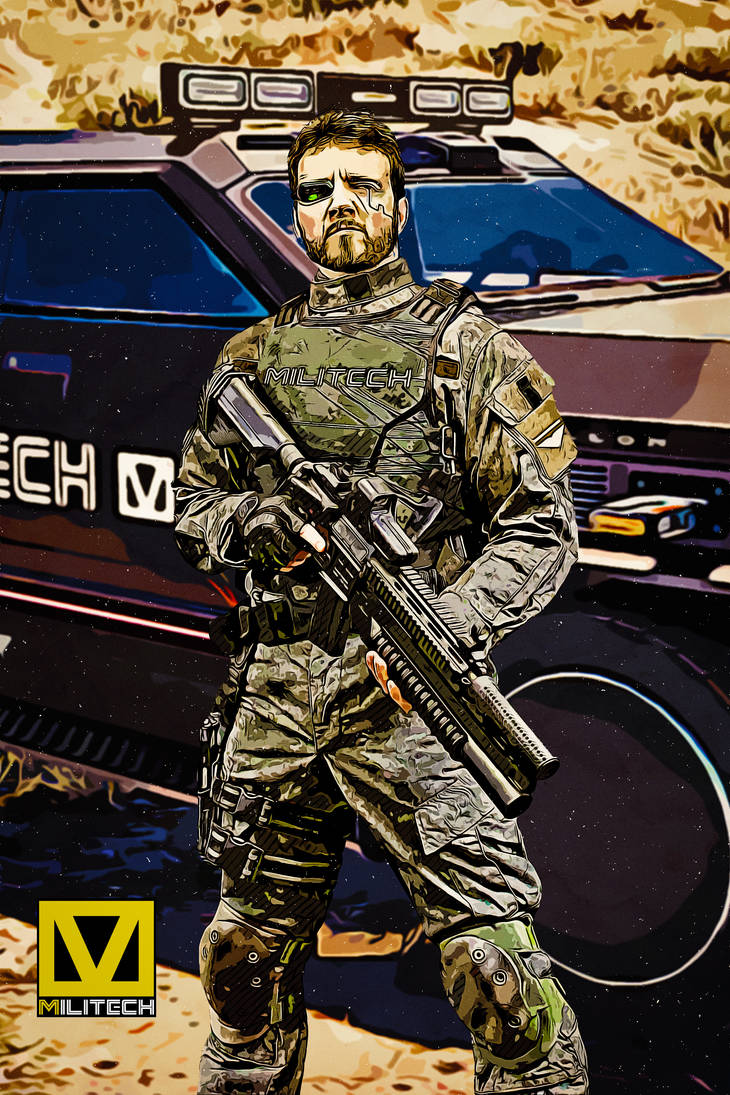 Segatari Militech Digital Militech Soldier by ElayneSanchez on DeviantArt