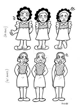 Criacao da personagem Mariazinha