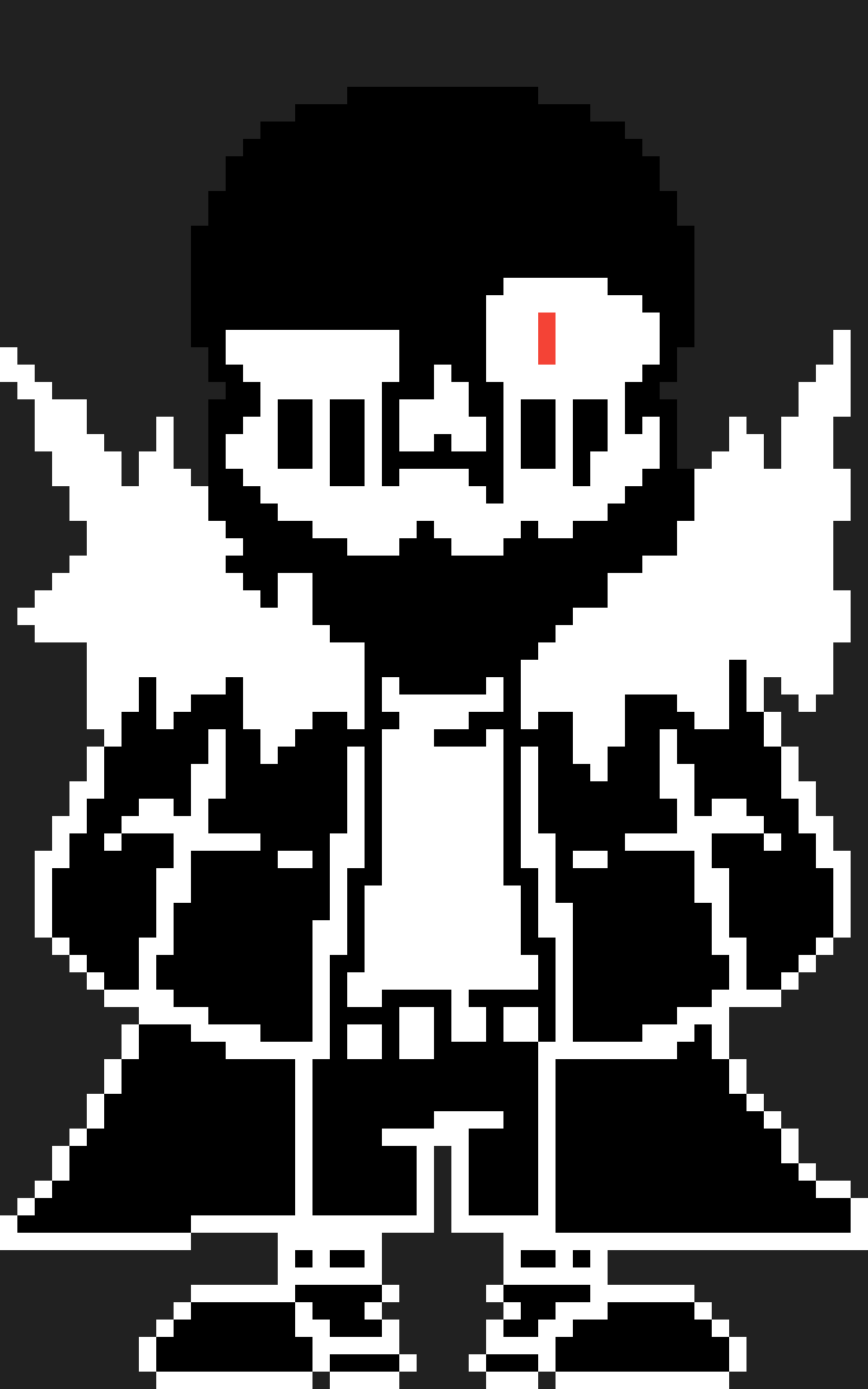 Sans pixel art by AlphaM757 on DeviantArt