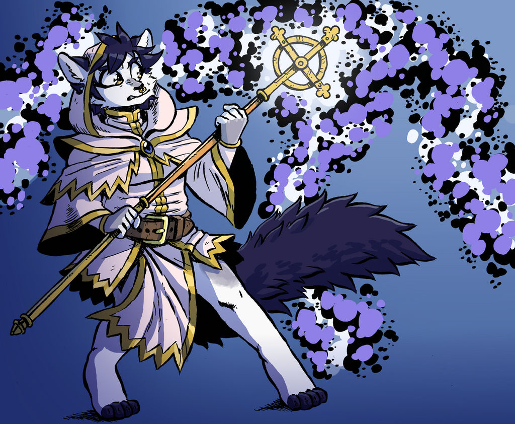 Ren Wizard Renn the Wizard (commission) by TheGutterBunny on DeviantArt
