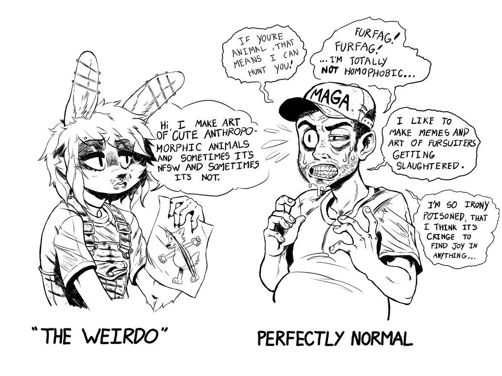 Perfectly Normal Behavior by TheGutterBunny on DeviantArt