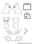 Chibi Pony Template by Clawshawt