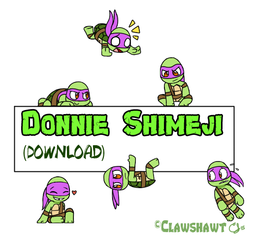 Donatello Shimeji (Download!) by Clawshawt