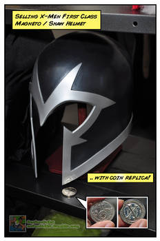 X-Men First Class Magneto Helmet / Shaw Helmet