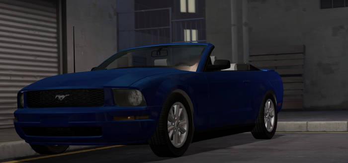 Blue Melody's Mustang ^^